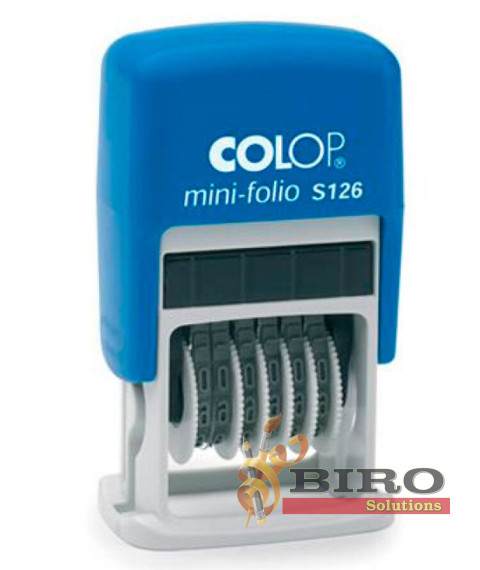 Ștampilă datieră Colop Mini dater S126